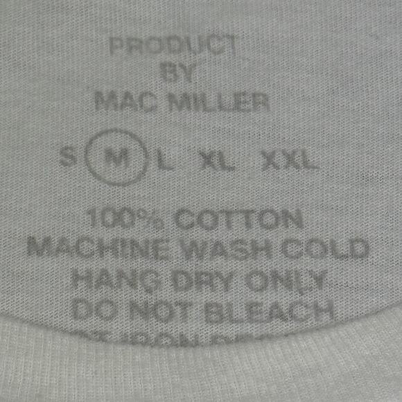 Mac miller swimming self care tshirt merch size M green white - Picture 3 of 5